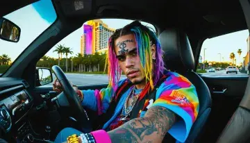 6ix9ine Drives Toward Offset Shooting Scene, Labels Post Clout Chase